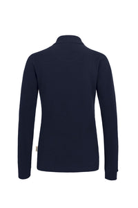 HAKRO Damen Longsleeve-Poloshirt MIKRALINAR® 215 tinte