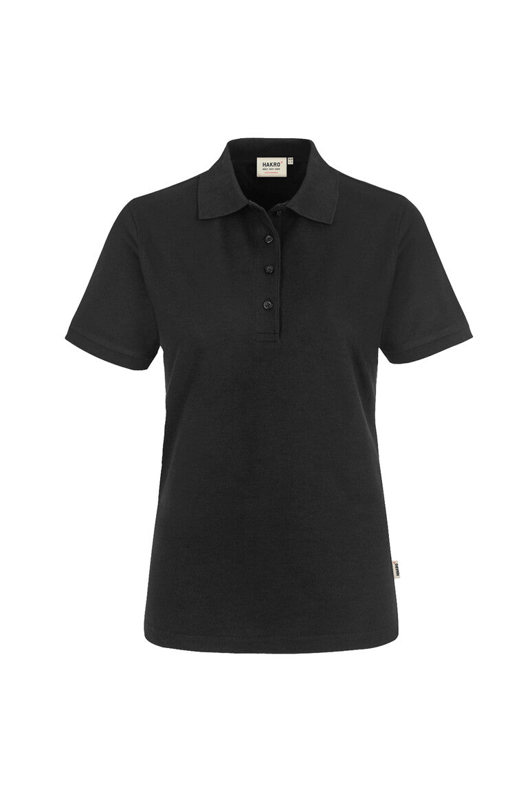 HAKRO Damen Poloshirt MIKRALINAR® 216 schwarz