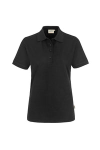 HAKRO Damen Poloshirt MIKRALINAR® 216 schwarz