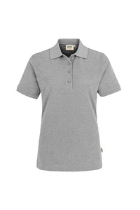 HAKRO Damen Poloshirt MIKRALINAR® 216 grau meliert