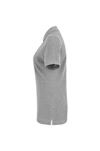HAKRO Damen Poloshirt MIKRALINAR® 216 grau meliert
