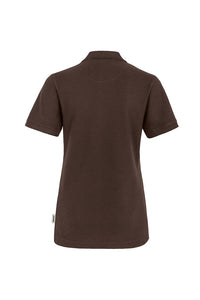 HAKRO Damen Poloshirt MIKRALINAR® 216 schokolade