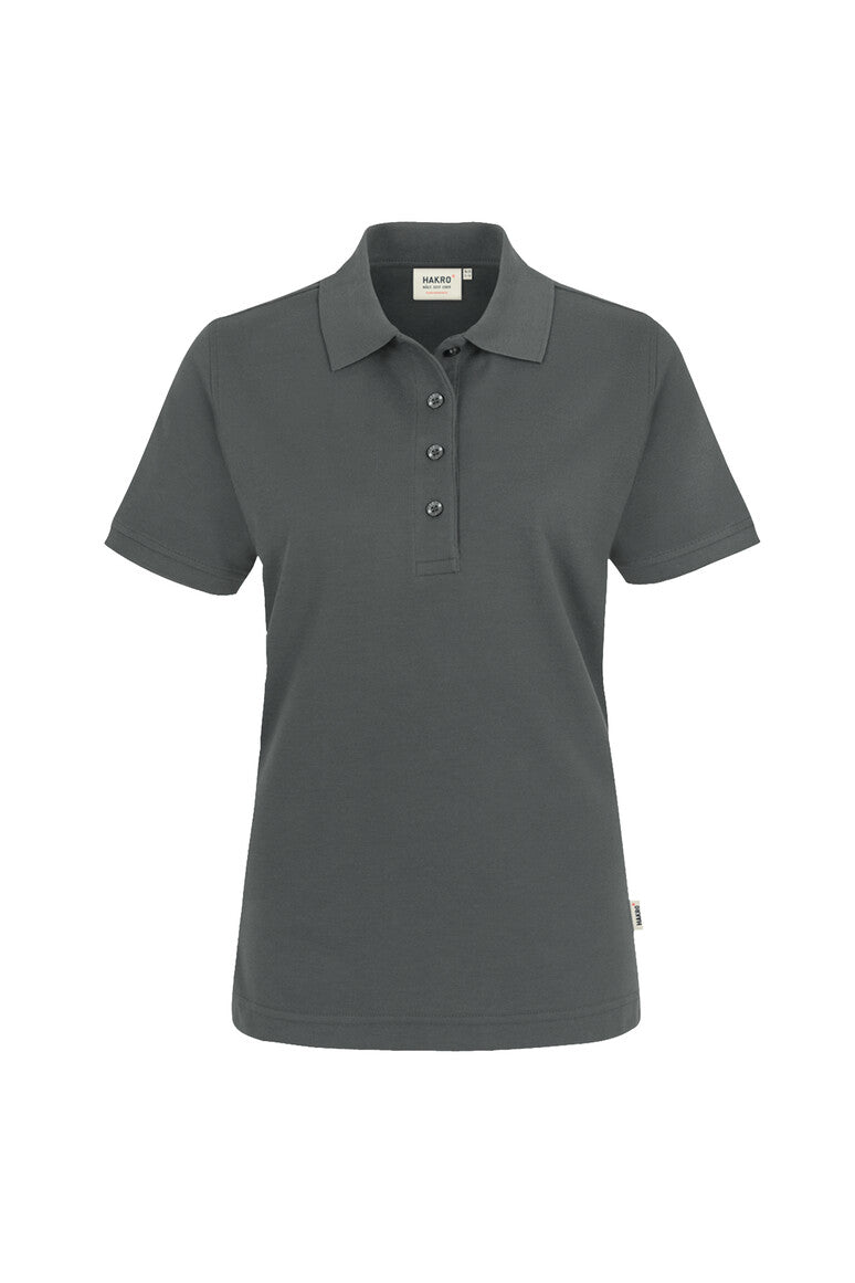 HAKRO Damen Poloshirt MIKRALINAR® 216 anthrazit