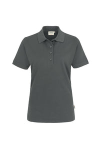 HAKRO Damen Poloshirt MIKRALINAR® 216 anthrazit