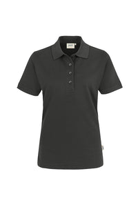 HAKRO Damen Poloshirt MIKRALINAR® 216 karbongrau