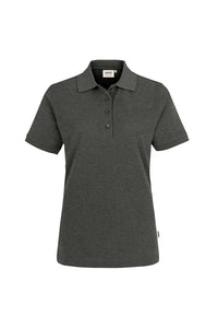 HAKRO Damen Poloshirt MIKRALINAR® 216 anthrazit meliert