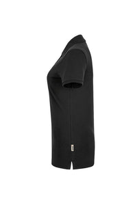 HAKRO Damen Poloshirt Stretch 222 schwarz