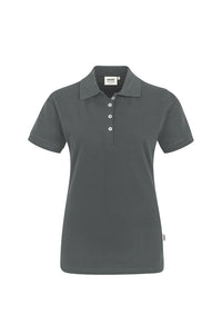 HAKRO Damen Poloshirt Stretch 222 anthrazit