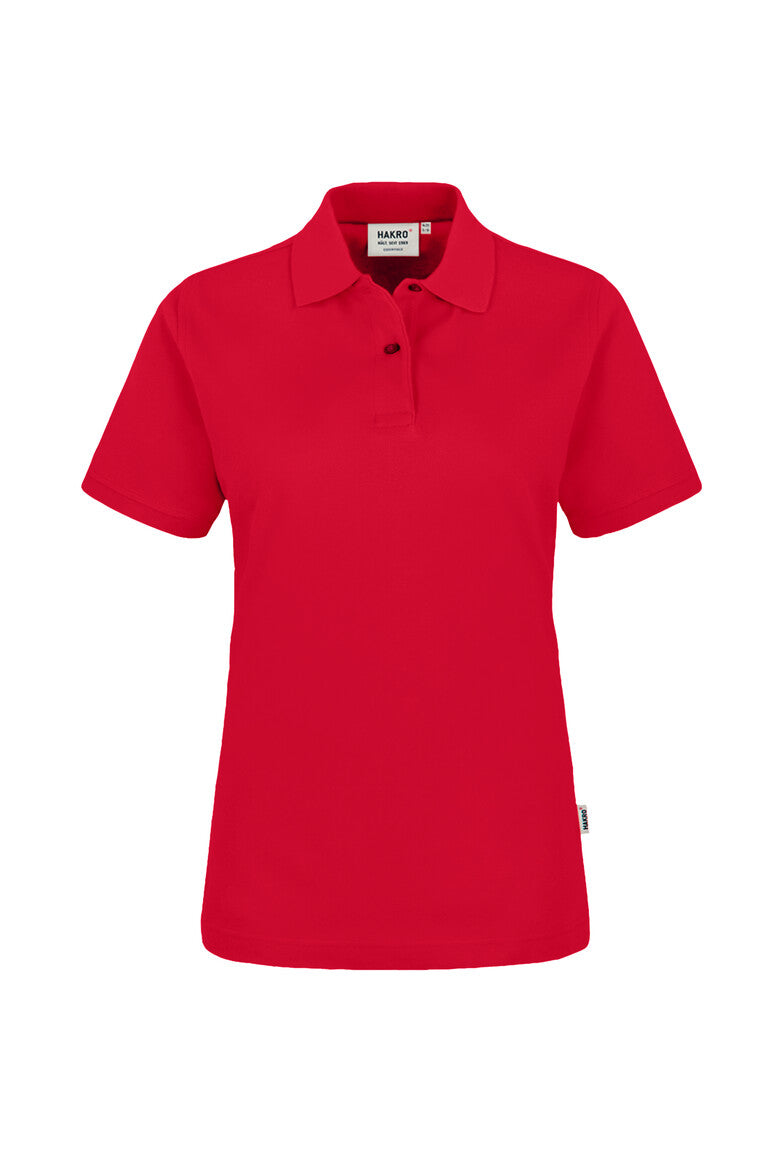 HAKRO Damen Poloshirt Top 224 rot
