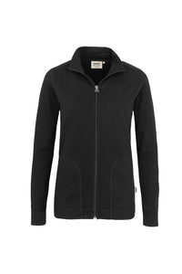 HAKRO Damen Interlockjacke 227 schwarz