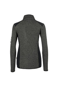 HAKRO Damen Strickfleecejacke 236 anthrazit meliert