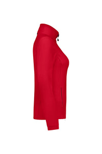 HAKRO Damen Fleecejacke ECO 246 rot