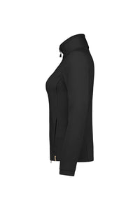 HAKRO Damen Fleecejacke ECO 246 schwarz