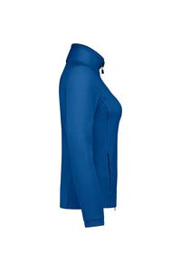 HAKRO Damen Fleecejacke ECO 246 royalblau