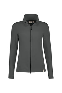 HAKRO Damen Fleecejacke ECO 246 anthrazit