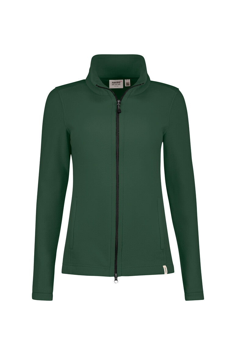 HAKRO Damen Fleecejacke ECO 246 tanne