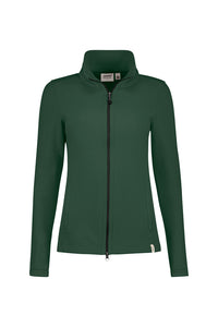 HAKRO Damen Fleecejacke ECO 246 tanne