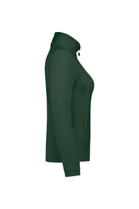HAKRO Damen Fleecejacke ECO 246 tanne