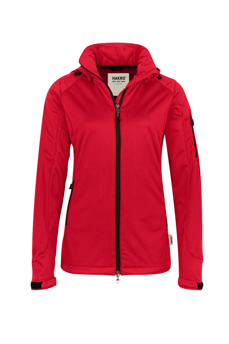 HAKRO Damen Softshelljacke 248 rot