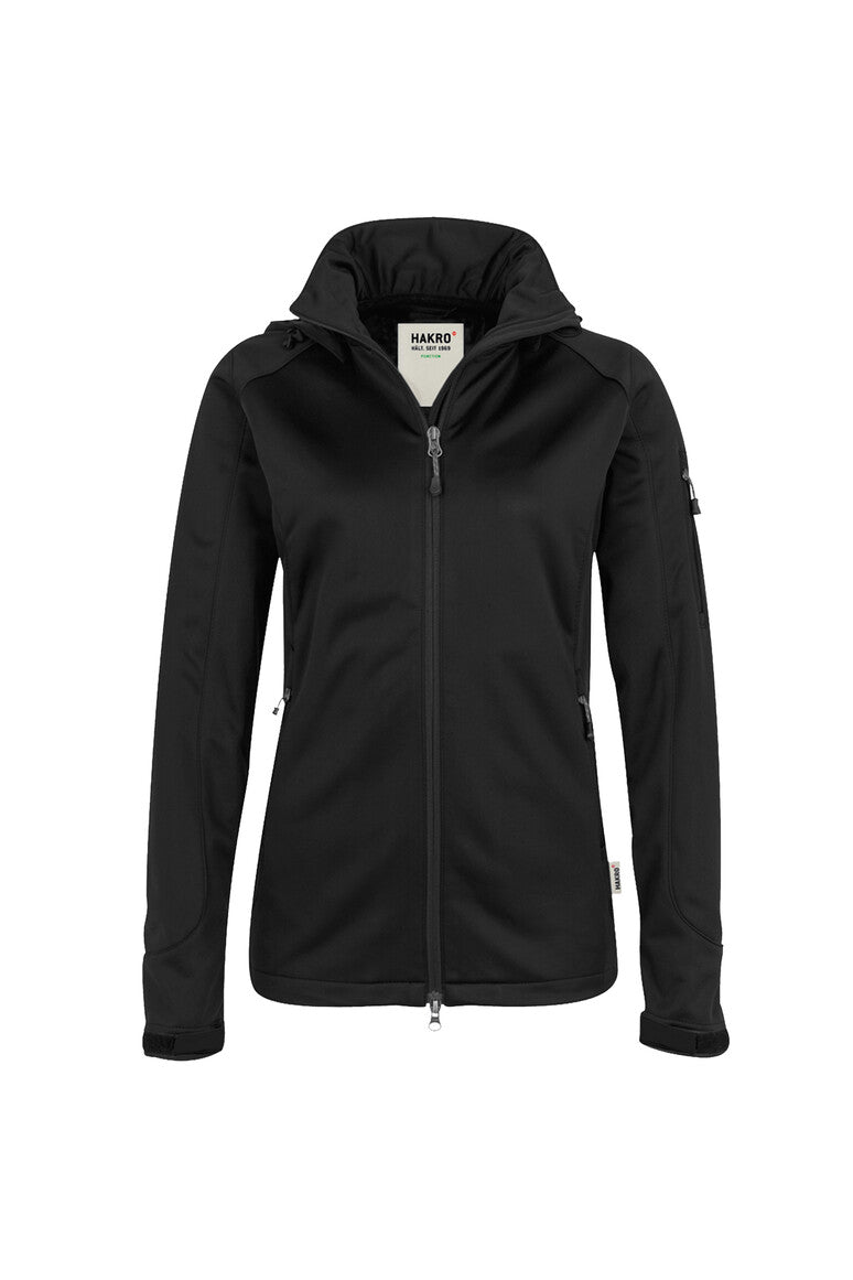 HAKRO Damen Softshelljacke 248 schwarz