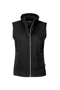 HAKRO Damen Light-Softshellweste 254 schwarz