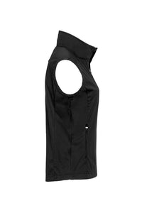 HAKRO Damen Light-Softshellweste 254 schwarz