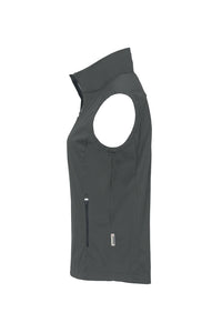 HAKRO Damen Light-Softshellweste 254 anthrazit