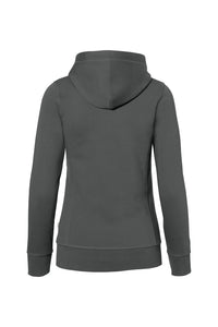 HAKRO Damen Kapuzenjacke Bonded ECO 255 anthrazit/silber