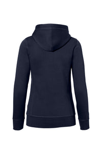 HAKRO Damen Kapuzenjacke Bonded ECO 255 tinte/silber