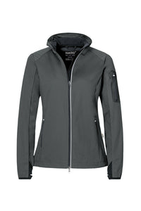 HAKRO Damen Light-Softshelljacke 256 anthrazit