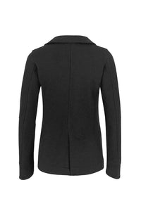 HAKRO Damen Sweatblazer Premium 260 schwarz