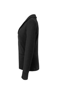 HAKRO Damen Sweatblazer Premium 260 schwarz