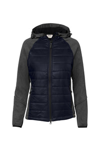 HAKRO Damen Kapuzen-Hybridjacke Contrast 265 tinte