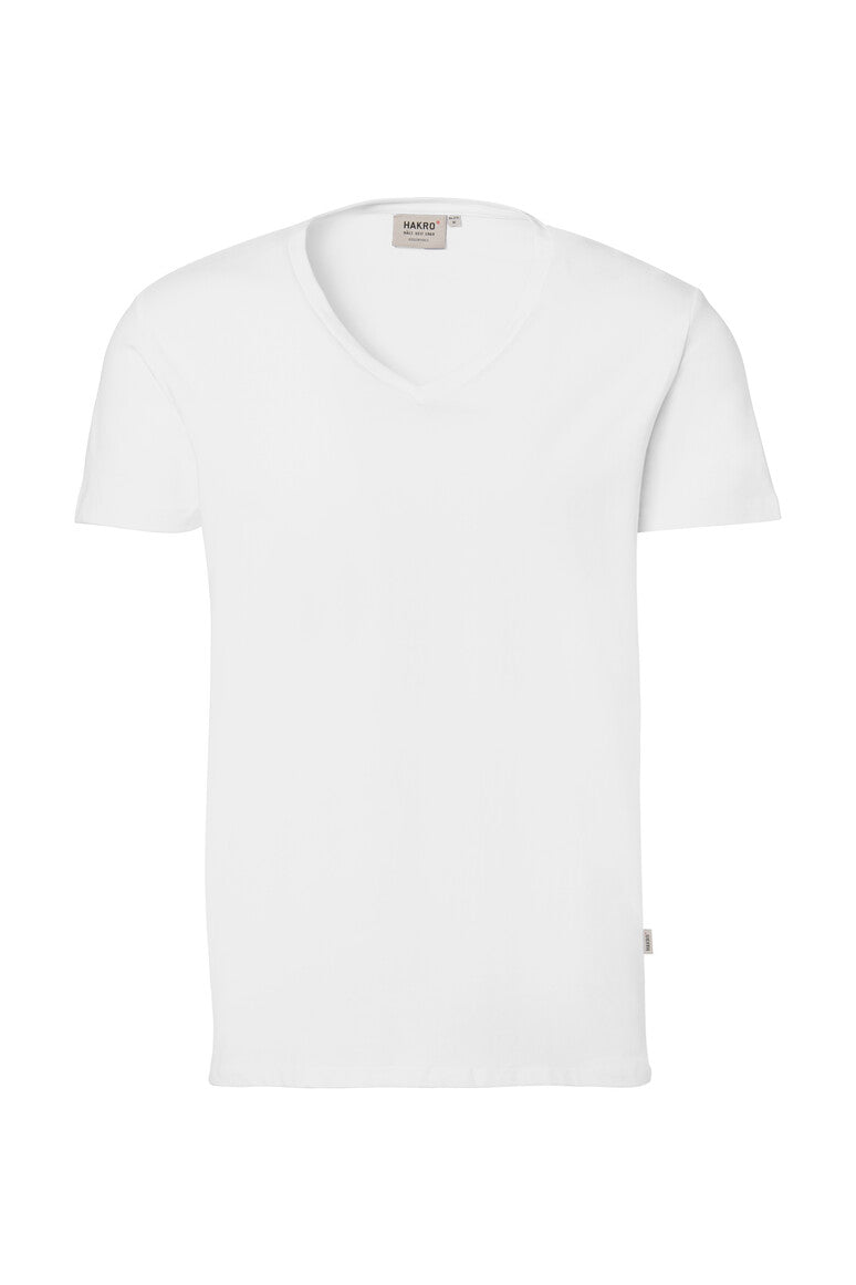 HAKRO V-Shirt Stretch 272 weiß