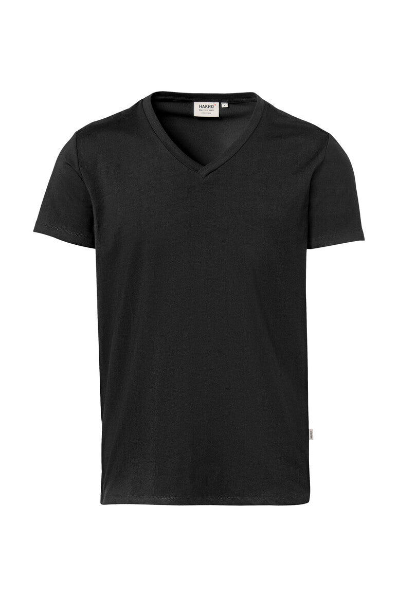HAKRO V-Shirt Stretch 272 schwarz