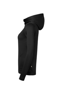HAKRO Damen Kapuzen-Tecjacke ECO 273 schwarz