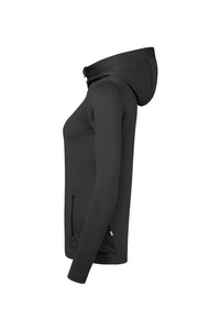 HAKRO Damen Kapuzen-Tecjacke ECO 273 karbongrau
