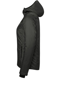 HAKRO Damen Kapuzen-Thermo-Loftjacke 289 karbongrau