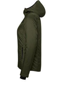 HAKRO Damen Kapuzen-Thermo-Loftjacke 289 olive