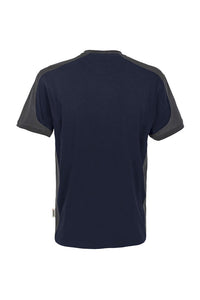 HAKRO T-Shirt Contrast MIKRALINAR® 290 tinte/anthrazit