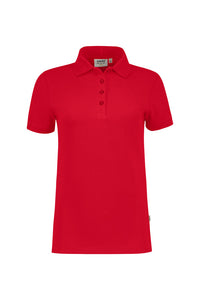 HAKRO Damen Poloshirt Bio-Baumwolle 301 rot