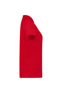 HAKRO Damen Poloshirt Bio-Baumwolle 301 rot