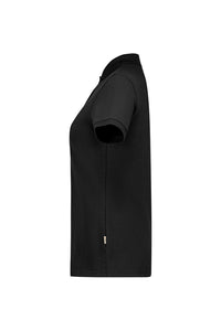 HAKRO Damen Poloshirt Bio-Baumwolle 301 schwarz