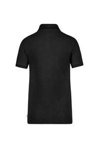 HAKRO Damen Poloshirt Bio-Baumwolle 301 schwarz