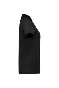 HAKRO Damen Poloshirt Bio-Baumwolle 301 schwarz