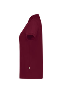 HAKRO Damen Poloshirt Bio-Baumwolle 301 weinrot