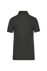 HAKRO Damen Poloshirt Bio-Baumwolle 301 karbongrau