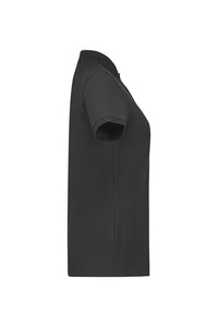 HAKRO Damen Poloshirt Bio-Baumwolle 301 karbongrau