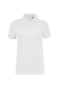 Label-Free Damen Poloshirt Heavy MIKRALINAR® ECO 303 weiß