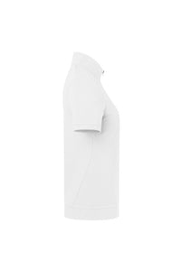 HAKRO Damen Zip-Shirt Piqué MIKRALINAR® ECO 334 weiß